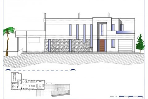 Huvila myytävänä Calpe, Alicante, Espanja, 4 makuuhuonetta, 327 m2 No. 42112 - kuva 7