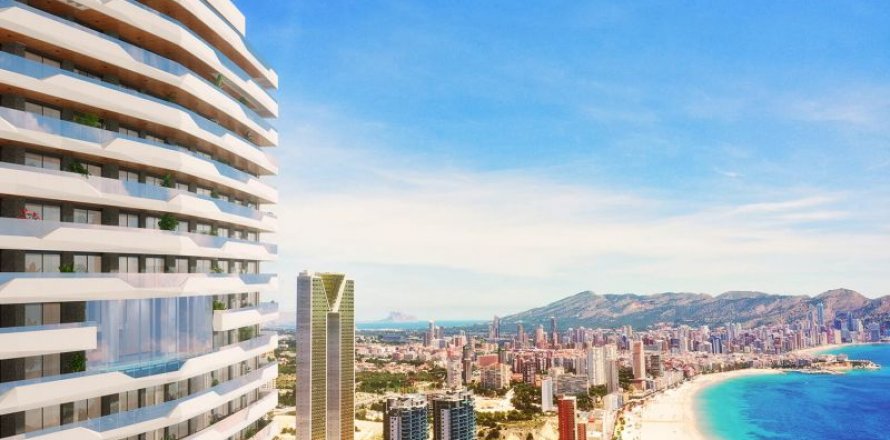 Huoneisto Benidorm, Alicante, Espanja 2 makuuhuonetta, 105 m2 No. 43979