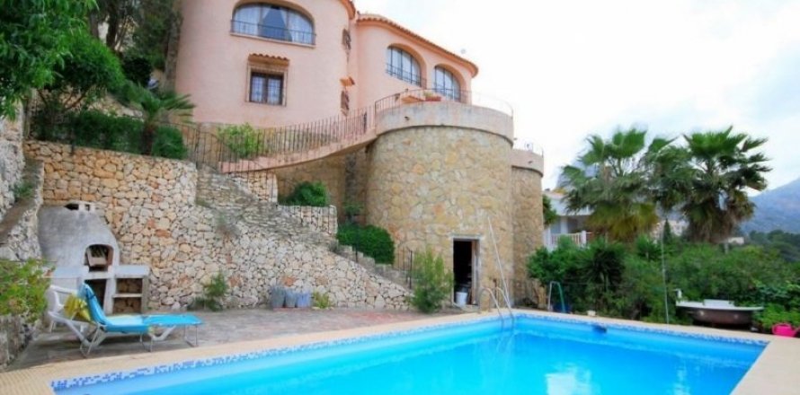 Huvila Calpe, Alicante, Espanja 4 makuuhuonetta, 218 m2 No. 45611