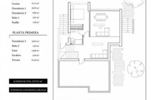 Huvila myytävänä La Nucia, Alicante, Espanja, 3 makuuhuonetta, 153 m2 No. 46135 - kuva 8