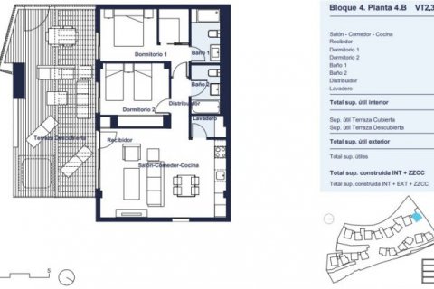 Kattohuoneisto myytävänä Altea, Alicante, Espanja, 2 makuuhuonetta, 125 m2 No. 42898 - kuva 6