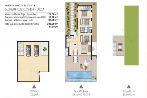 Huvila myytävänä Rojales, Alicante, Espanja, 3 makuuhuonetta, 236 m2 No. 44700 - kuva 8