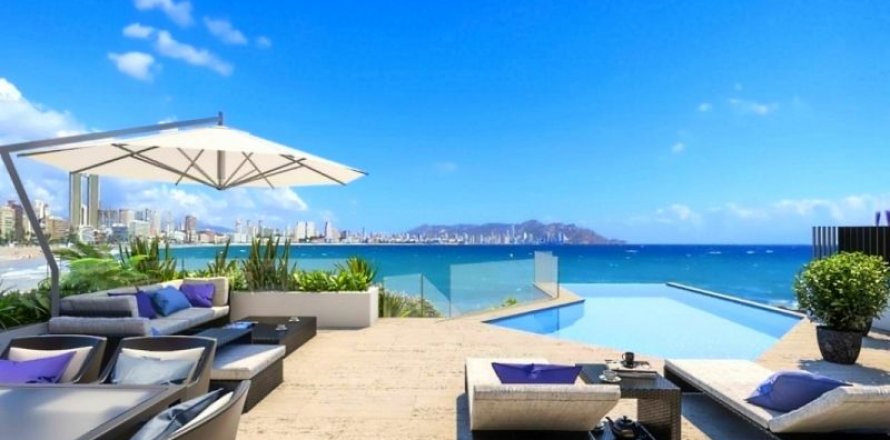 Huoneisto Benidorm, Alicante, Espanja 3 makuuhuonetta, 269 m2 No. 45238