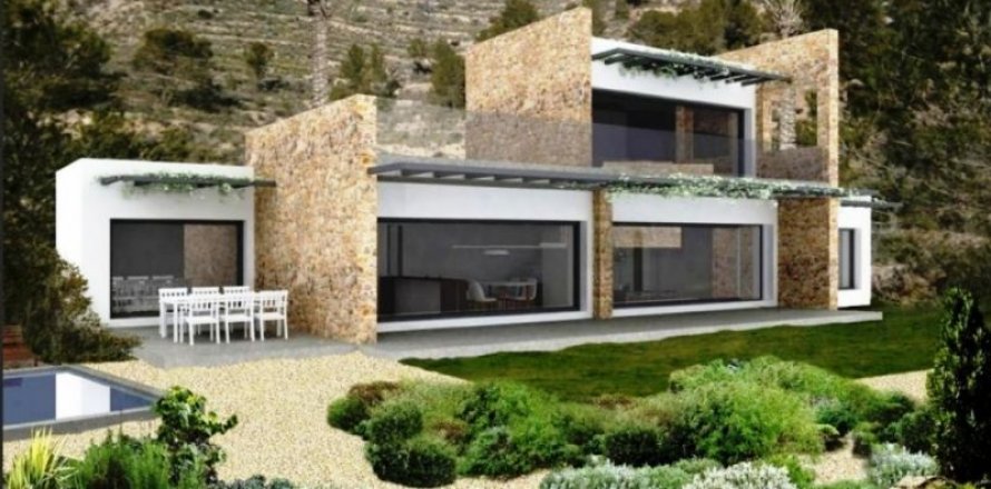 Huvila Finestrat, Alicante, Espanja 4 makuuhuonetta, 322 m2 No. 46049