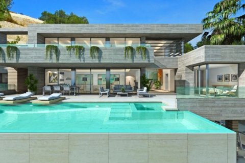 Huvila myytävänä Cumbre Del Sol, Alicante, Espanja, 4 makuuhuonetta, 730 m2 No. 42106 - kuva 1
