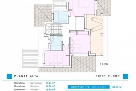 Huvila myytävänä Finestrat, Alicante, Espanja, 3 makuuhuonetta, 400 m2 No. 46126 - kuva 5