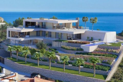 Huvila myytävänä Moraira, Alicante, Espanja, 5 makuuhuonetta, 900 m2 No. 41677 - kuva 1