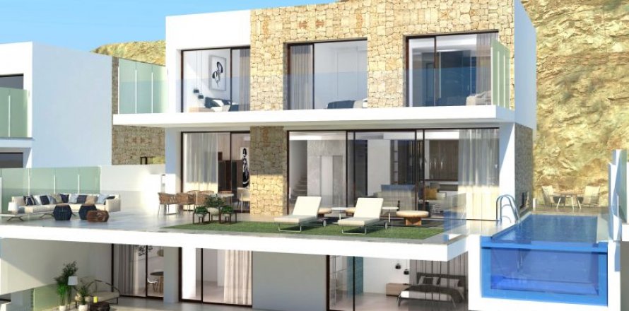 Huvila Finestrat, Alicante, Espanja 4 makuuhuonetta, 572 m2 No. 42747