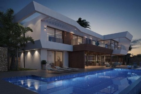 Huvila myytävänä Moraira, Alicante, Espanja, 4 makuuhuonetta, 450 m2 No. 44294 - kuva 1