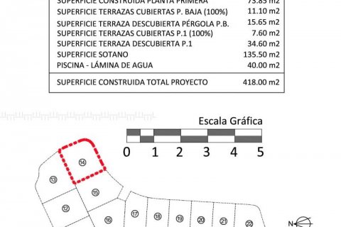 Huvila myytävänä Finestrat, Alicante, Espanja, 4 makuuhuonetta, 378 m2 No. 42769 - kuva 9