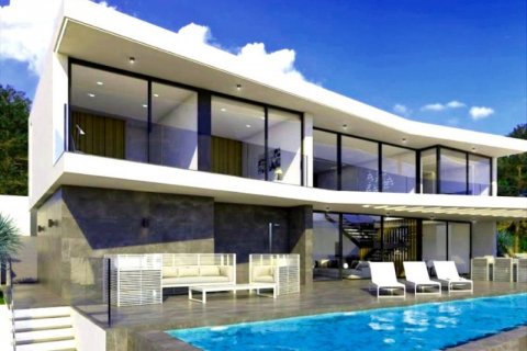 Huvila myytävänä Moraira, Alicante, Espanja, 3 makuuhuonetta, 548 m2 No. 44828 - kuva 3