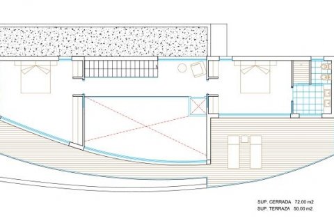 Huvila myytävänä Moraira, Alicante, Espanja, 3 makuuhuonetta, 567 m2 No. 44375 - kuva 7