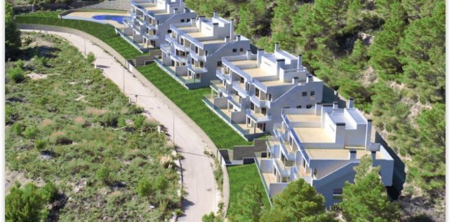 Kattohuoneisto Calpe, Alicante, Espanja 2 makuuhuonetta, 176 m2 No. 43545