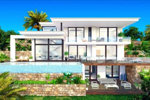 Huvila myytävänä Moraira, Alicante, Espanja, 4 makuuhuonetta, 499 m2 No. 44819 - kuva 1