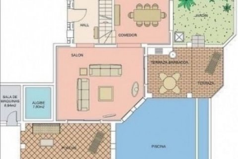 Huvila myytävänä Moraira, Alicante, Espanja, 3 makuuhuonetta, 327 m2 No. 45761 - kuva 10