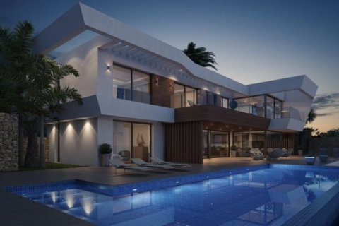 Huvila myytävänä Moraira, Alicante, Espanja, 4 makuuhuonetta, 450 m2 No. 43633 - kuva 4