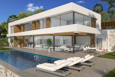 Huvila myytävänä Moraira, Alicante, Espanja, 4 makuuhuonetta, 334 m2 No. 44191 - kuva 1