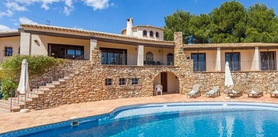 Huvila Calpe, Alicante, Espanja 4 makuuhuonetta, 407 m2 No. 45884