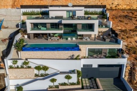 Huvila myytävänä Finestrat, Alicante, Espanja, 5 makuuhuonetta, 615 m2 No. 42736 - kuva 1