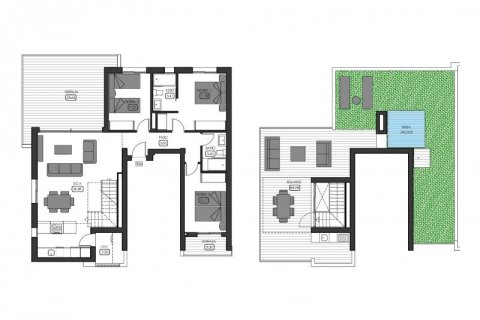 Kattohuoneisto myytävänä Alicante, Espanja, 3 makuuhuonetta, 210 m2 No. 42085 - kuva 7