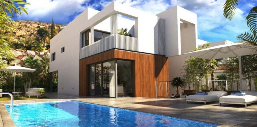Huvila Finestrat, Alicante, Espanja 3 makuuhuonetta, 230 m2 No. 42149