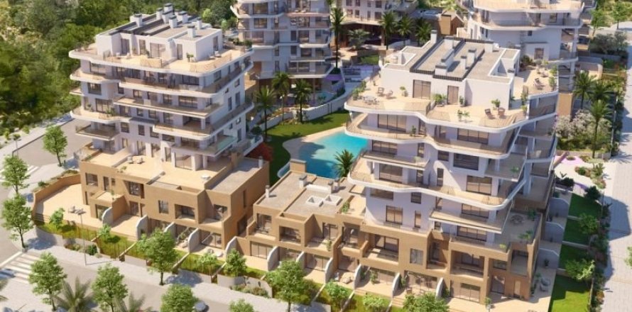 Kaupunkipientalo Benidorm, Alicante, Espanja 3 makuuhuonetta, 207 m2 No. 42502