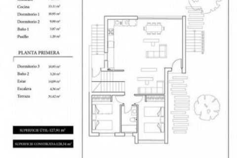 Huvila myytävänä Finestrat, Alicante, Espanja, 3 makuuhuonetta, 153 m2 No. 46148 - kuva 7