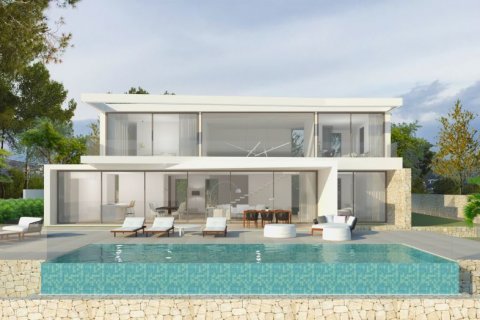 Huvila myytävänä Moraira, Alicante, Espanja, 3 makuuhuonetta, 510 m2 No. 44114 - kuva 1