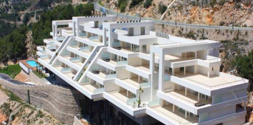 Kattohuoneisto Altea, Alicante, Espanja 3 makuuhuonetta, 247 m2 No. 41719