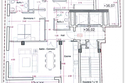 Kattohuoneisto myytävänä Alicante, Espanja, 4 makuuhuonetta, 152 m2 No. 44822 - kuva 5