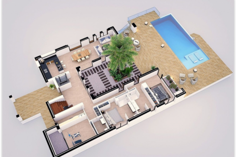 Huvila myytävänä Moraira, Alicante, Espanja, 4 makuuhuonetta, 553 m2 No. 44268 - kuva 6