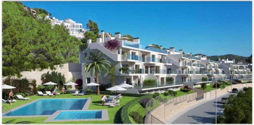 Kattohuoneisto Calpe, Alicante, Espanja 2 makuuhuonetta, 194 m2 No. 43529