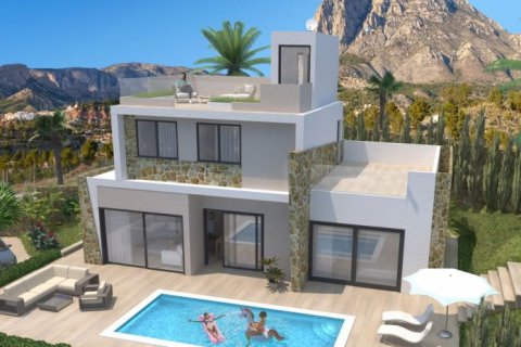 Huvila myytävänä Finestrat, Alicante, Espanja, 3 makuuhuonetta, 137 m2 No. 42711 - kuva 1