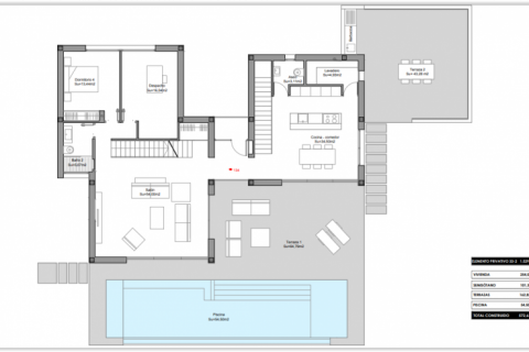 Huvila myytävänä Alicante, Espanja, 5 makuuhuonetta, 572 m2 No. 44125 - kuva 7