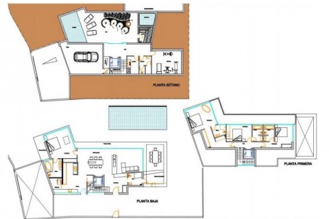 Huvila myytävänä Benissa, Alicante, Espanja, 4 makuuhuonetta, 490 m2 No. 42173 - kuva 6