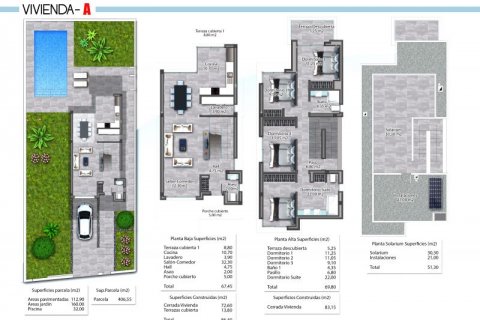 Huvila myytävänä Alfaz del Pi, Alicante, Espanja, 4 makuuhuonetta, 221 m2 No. 43905 - kuva 9