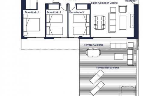 Huoneisto myytävänä Altea, Alicante, Espanja, 3 makuuhuonetta, 151 m2 No. 42888 - kuva 6