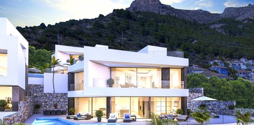 Huvila Calpe, Alicante, Espanja 4 makuuhuonetta, 420 m2 No. 41995