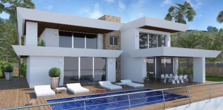 Huvila Moraira, Alicante, Espanja 4 makuuhuonetta, 283 m2 No. 43846