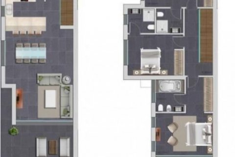 Huvila myytävänä La Nucia, Alicante, Espanja, 3 makuuhuonetta, 210 m2 No. 46419 - kuva 5