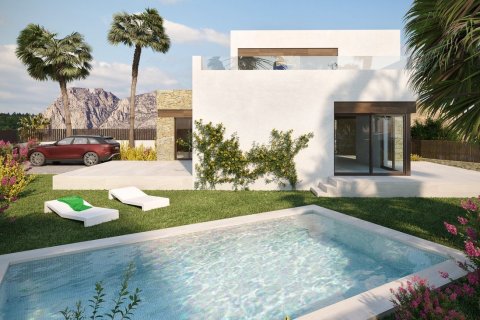 Huvila myytävänä Finestrat, Alicante, Espanja, 3 makuuhuonetta, 115 m2 No. 50161 - kuva 1