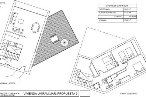 Huvila myytävänä Denia, Alicante, Espanja, 3 makuuhuonetta, 152 m2 No. 50215 - kuva 4