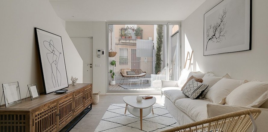 Huoneisto Barcelona, Espanja 2 makuuhuonetta, 154 m2 No. 49804