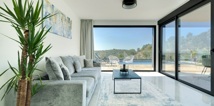 Huvila Finestrat, Alicante, Espanja 5 makuuhuonetta, 290 m2 No. 49736