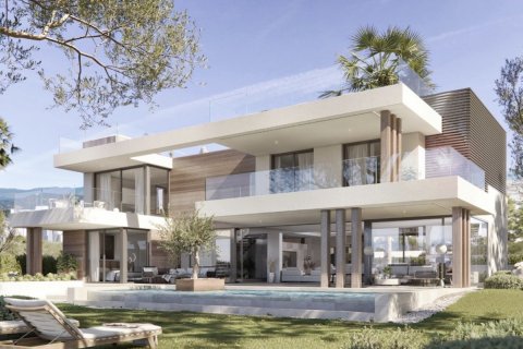 Huvila myytävänä Marbella Golden Mile, Malaga, Espanja, 4 makuuhuonetta, 273 m2 No. 55429 - kuva 2