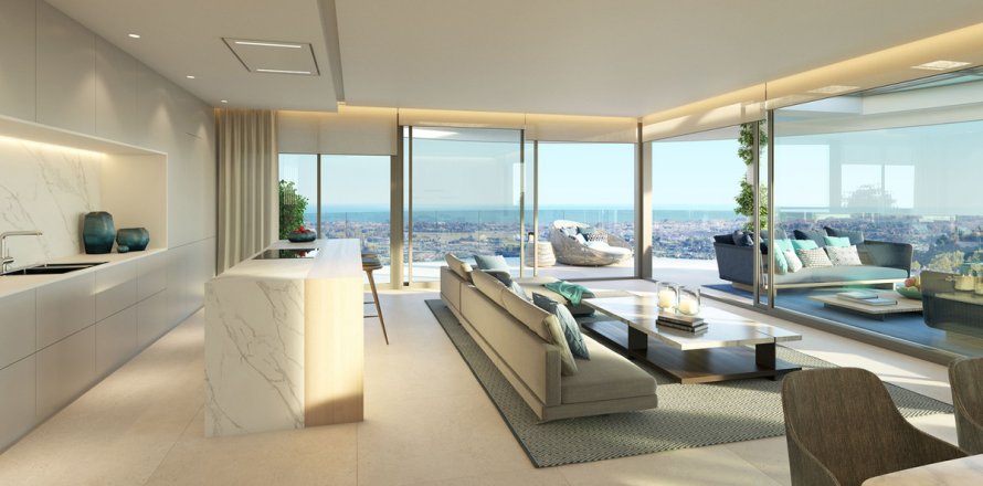 Huoneisto Benahavis, Malaga, Espanja 3 makuuhuonetta, 174 m2 No. 55394