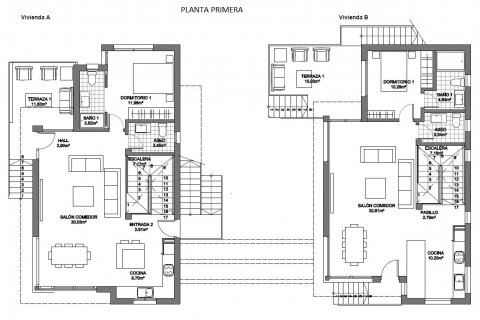 Huvila myytävänä La Mata, Alicante, Espanja, 4 makuuhuonetta, 310 m2 No. 56058 - kuva 10