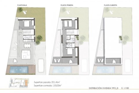 Huvila myytävänä Torre de la Horadada, Alicante, Espanja, 3 makuuhuonetta, 130 m2 No. 56163 - kuva 29