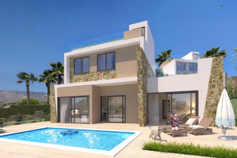 Huvila myytävänä Benidorm, Alicante, Espanja, 3 makuuhuonetta, 146 m2 No. 59056 - kuva 8