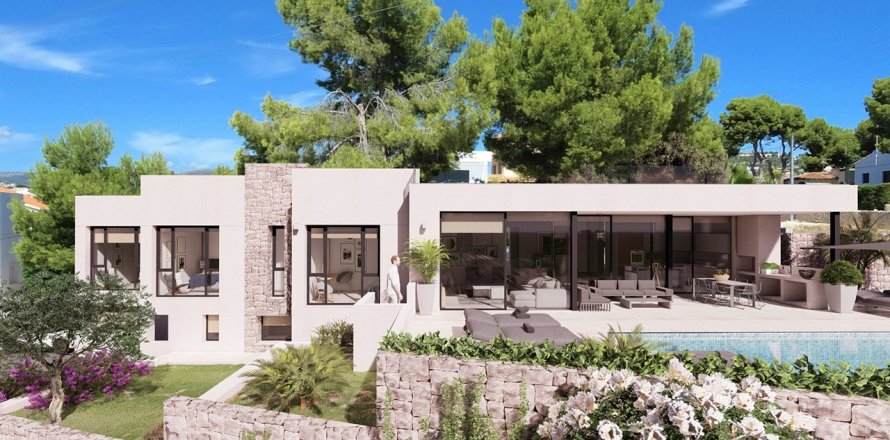 Huvila Calpe, Alicante, Espanja 4 makuuhuonetta, 327 m2 No. 58922